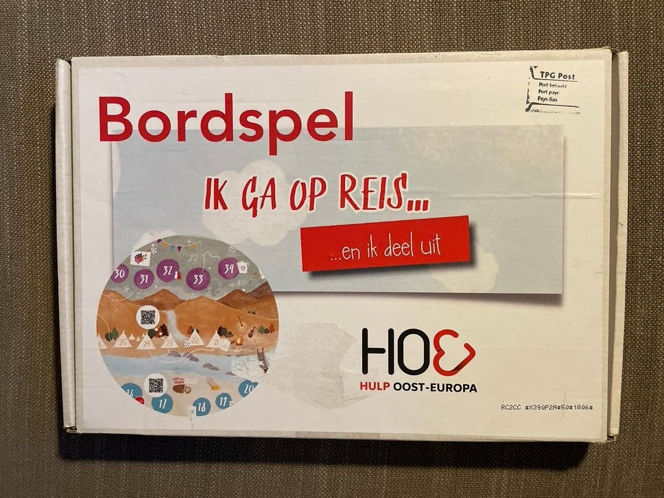Bordspel: Ik ga op reis... en ik deel uit, Een of twee spelers, Ophalen of Verzenden, Zo goed als nieuw