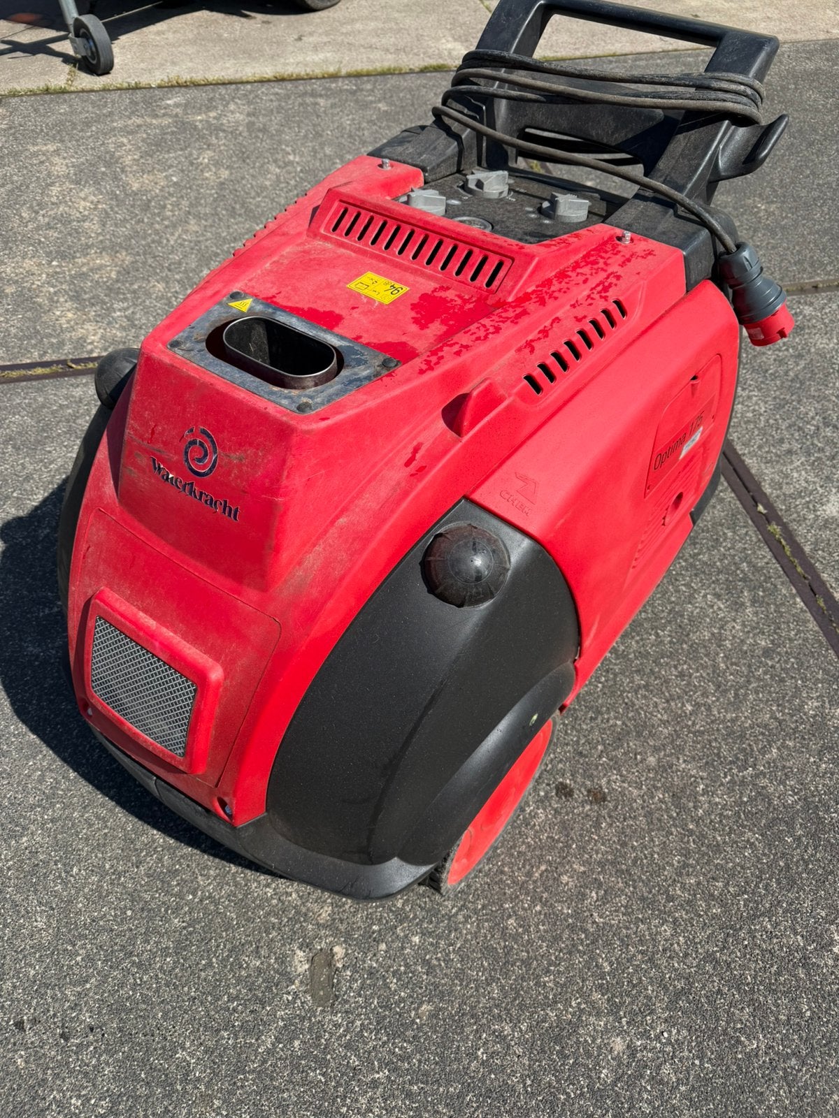 Waterkracht optima 175 warm water hogedrukreiniger, Ophalen of Verzenden, Zo goed als nieuw, Elektrisch, Met autostop en -start