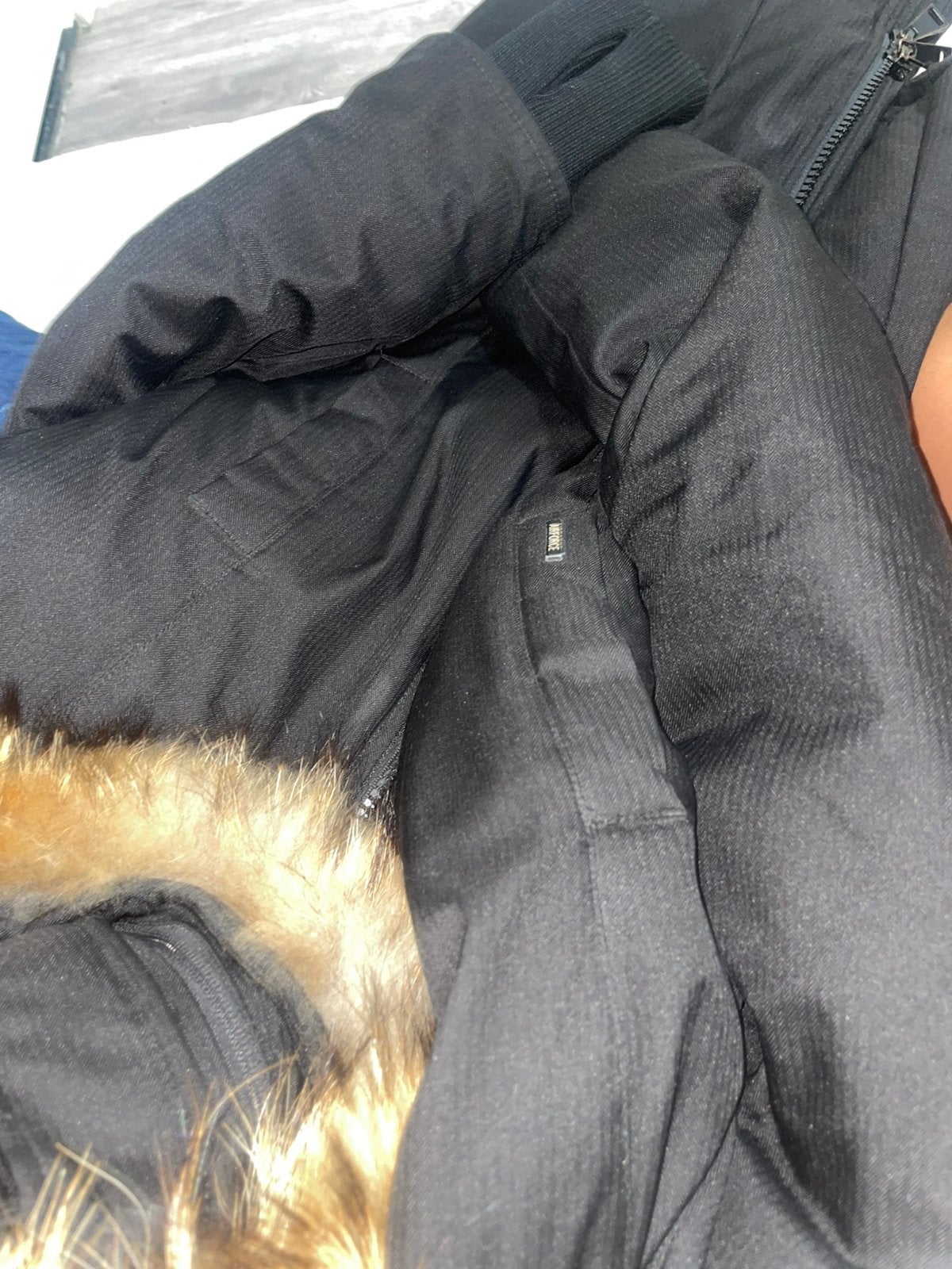 airforce jas, Kleding | Dames, Jassen | Winter, Zo goed als nieuw, Maat 36 (S), Zwart, Ophalen of Verzenden