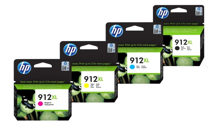 HP 912 XL Multipack set van 2!!, Ophalen of Verzenden, Nieuw, Cartridge, HP (ORIGINEEL)
