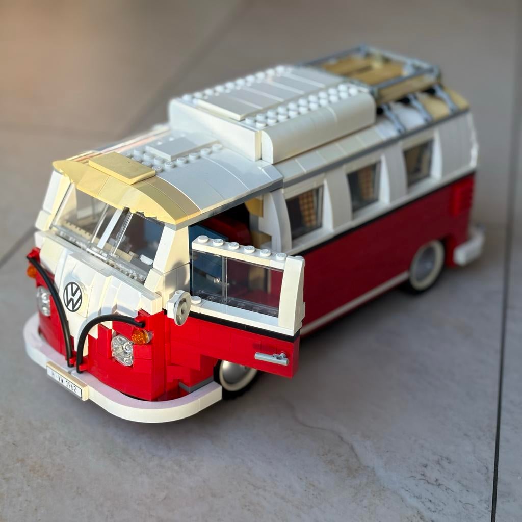 Lego 10220 VW T1 Camper Van (wordt geleverd zoals op foto), Ophalen of Verzenden, Gebruikt, Complete set, Lego