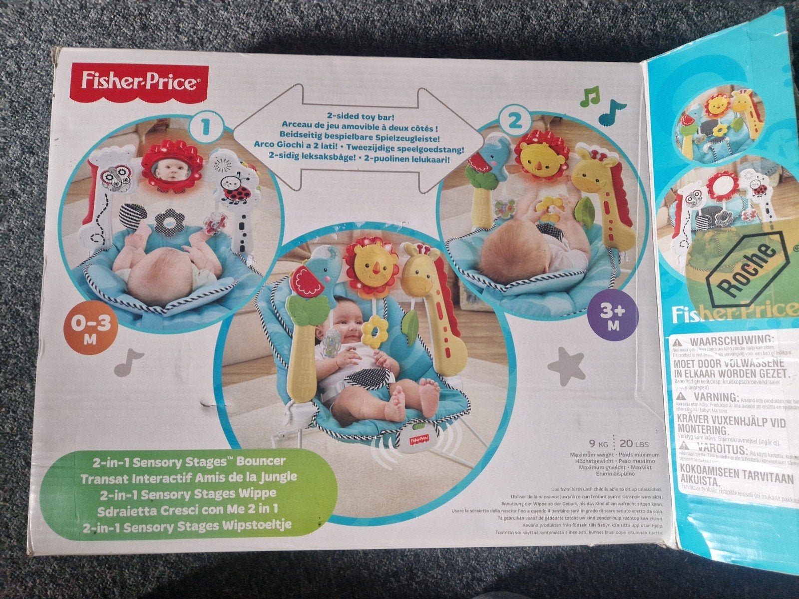 fisher price wipstoel, Ophalen of Verzenden, Zo goed als nieuw, 6 maanden tot 2 jaar