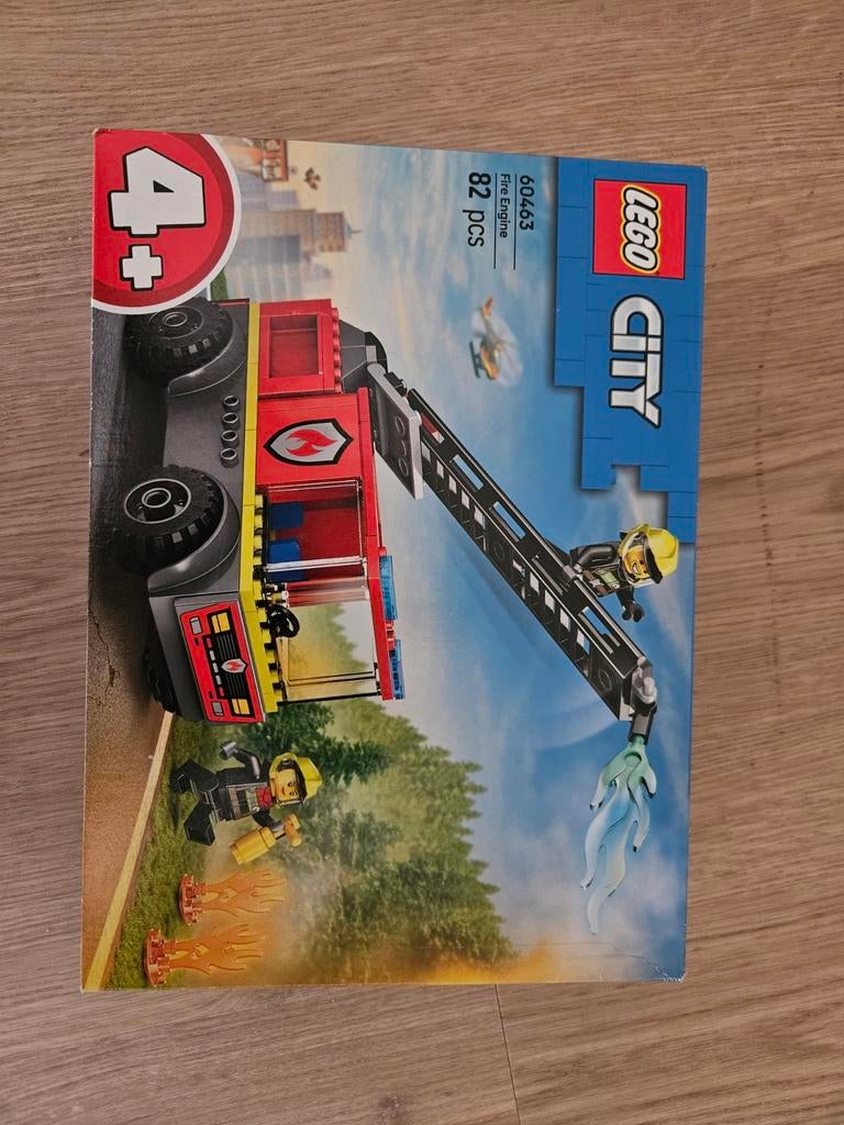 LEGO City Brandweerwagen 60463 - Nieuw in doos, Ophalen, Lego, Nieuw, Complete set