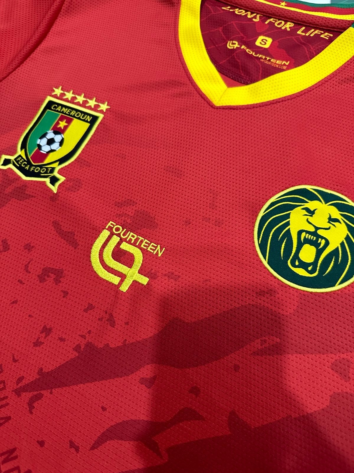 Kameroen 25/26 3rd Shirt Rood - Nieuw! Fan Versie, Verzenden, Nieuw, Shirt
