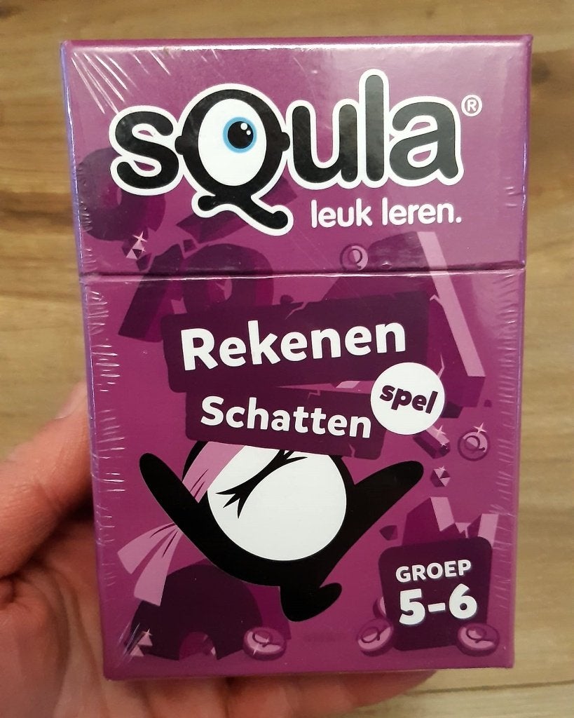 Nieuw Squala Rekenen Schatten Spel Groep 5 en 6, Ophalen of Verzenden, Nieuw, Rekenen