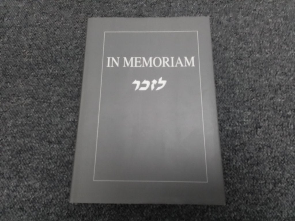 In Memoriam ( L'zecher), Tweede Wereldoorlog, Oorlogsgraven Stichting, Ophalen of Verzenden, Zo goed als nieuw