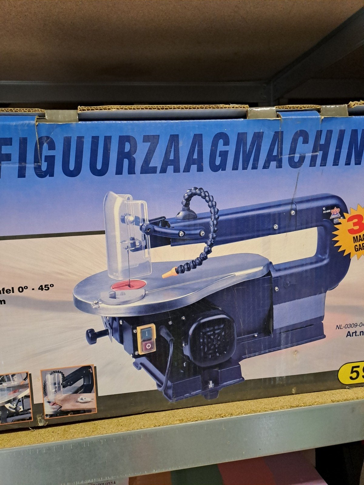Figuurzaag, Doe-het-zelf en Verbouw, Gereedschap | Zaagmachines, Ophalen, Zo goed als nieuw, Overige merken