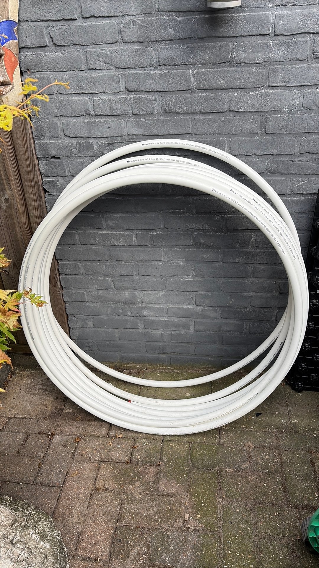 Meerlagen verwarming buis 26x3 mm, Ophalen, Zo goed als nieuw