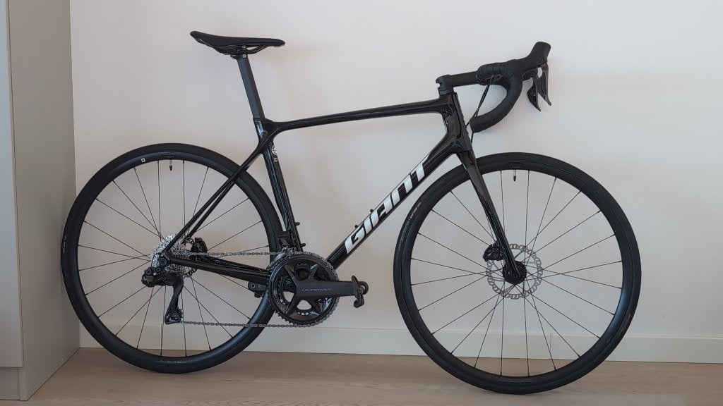 GIANT TCR Adv 0 Disk (ML - 2022) - Ultegra Di2 - Nieuwstaat, Ophalen, 28 inch, Carbon, Heren