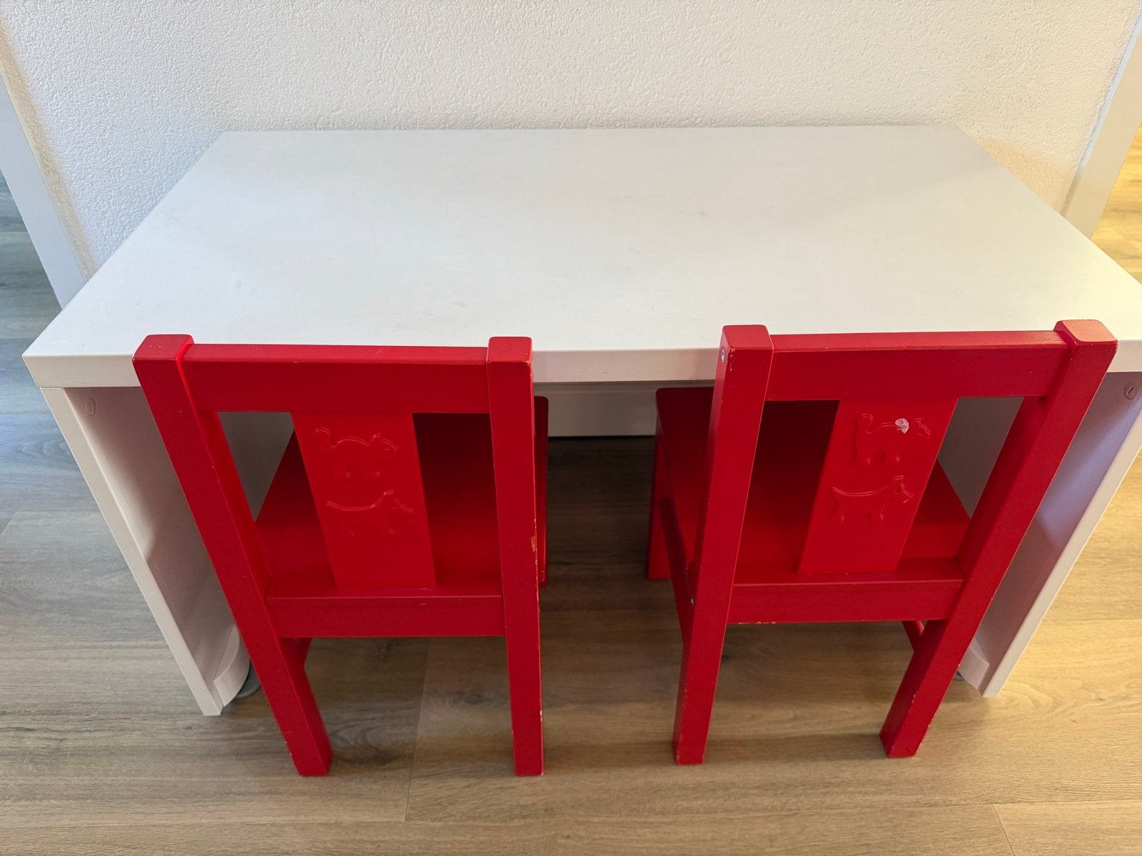 IKEA kindertafel met kinderstoeltjes, Kinderen en Baby's, Ophalen, Gebruikt, Tafel(s) en Stoel(en)
