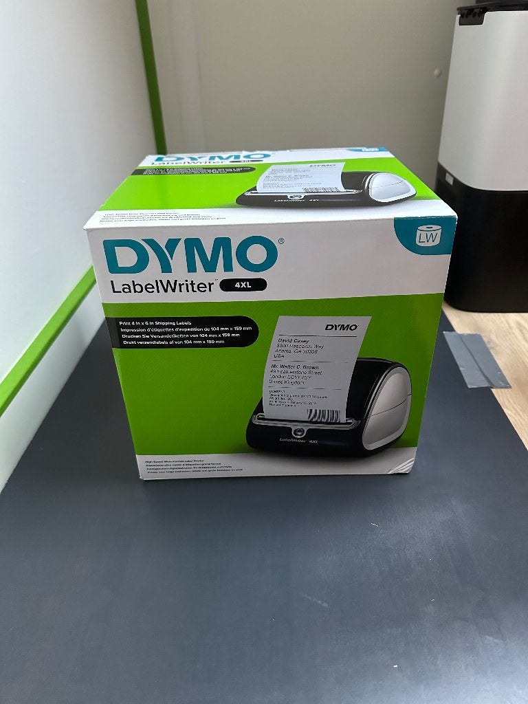 Dymo labelwriter 4XL, Computers en Software, Labelprinters, Qwerty, Ophalen of Verzenden, Zo goed als nieuw, Dymo LabelWriter