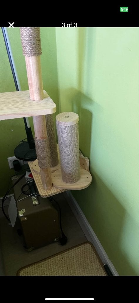 Katten Krabpaal | Cat climbing wall mount, Ophalen, Zo goed als nieuw, Krabmeubel-onderdelen