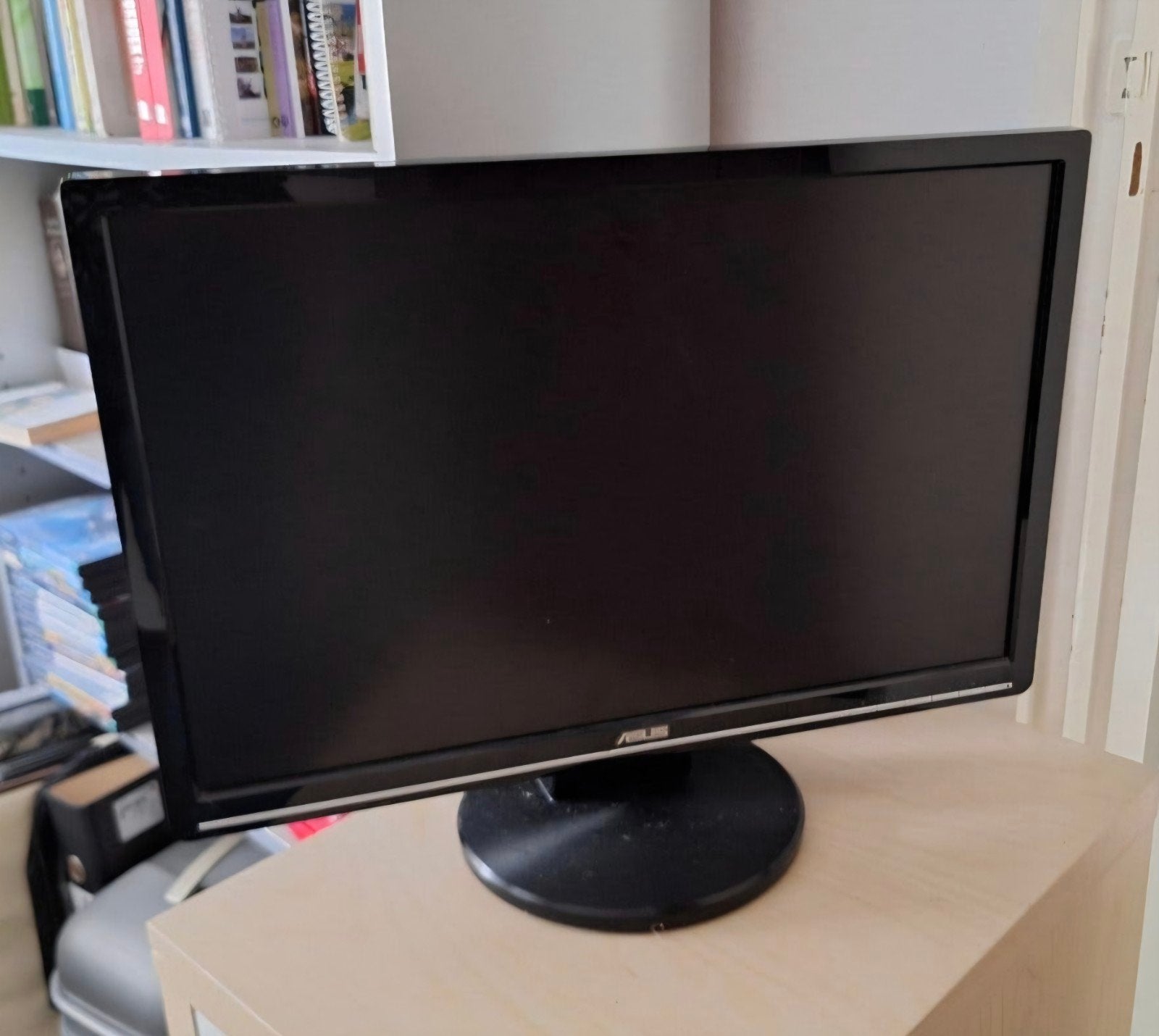 Asus VW223 Zwart Computer Beeldscherm (2008), Ophalen, Gebruikt, Overige resoluties, DVI