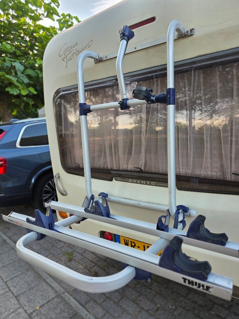 Thule caravan fietsendrager, Achterklepdrager, Brede banden, Ophalen of Verzenden, Zo goed als nieuw