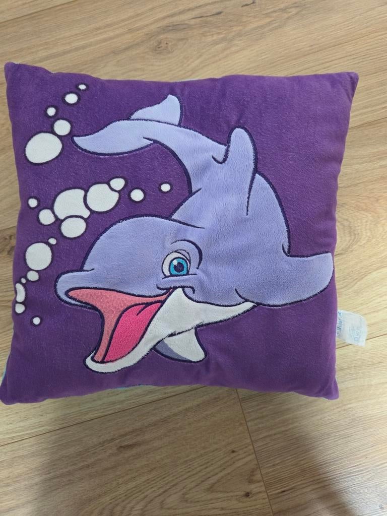 Kussen Dolfinarium, Ophalen of Verzenden, Zo goed als nieuw, Kleed of Kussen