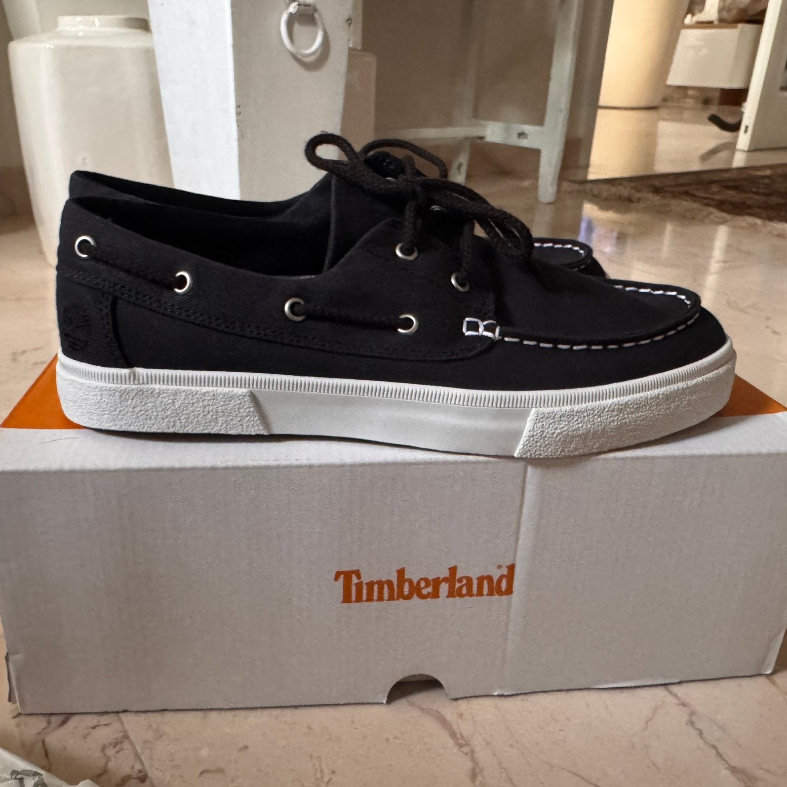 Timberland maat 41 herenschoenen boat shoes bootschoenen, Zwart, Nieuw, Ophalen of Verzenden, Sneakers of Gympen