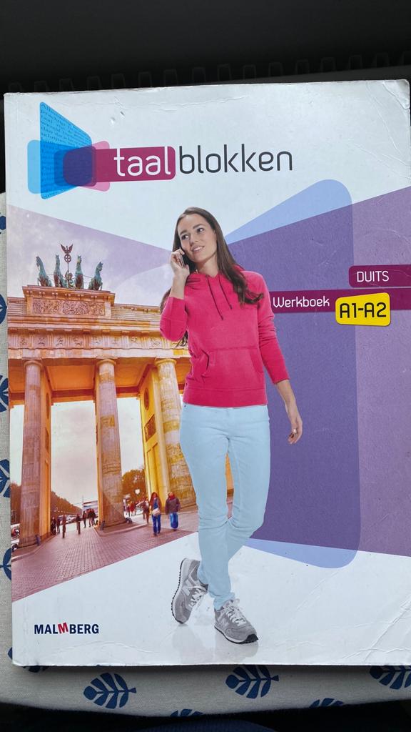 Taalblokken werkboek Duits A1 -A2, Boeken, Ophalen of Verzenden, Zo goed als nieuw, Overige niveaus, Duits