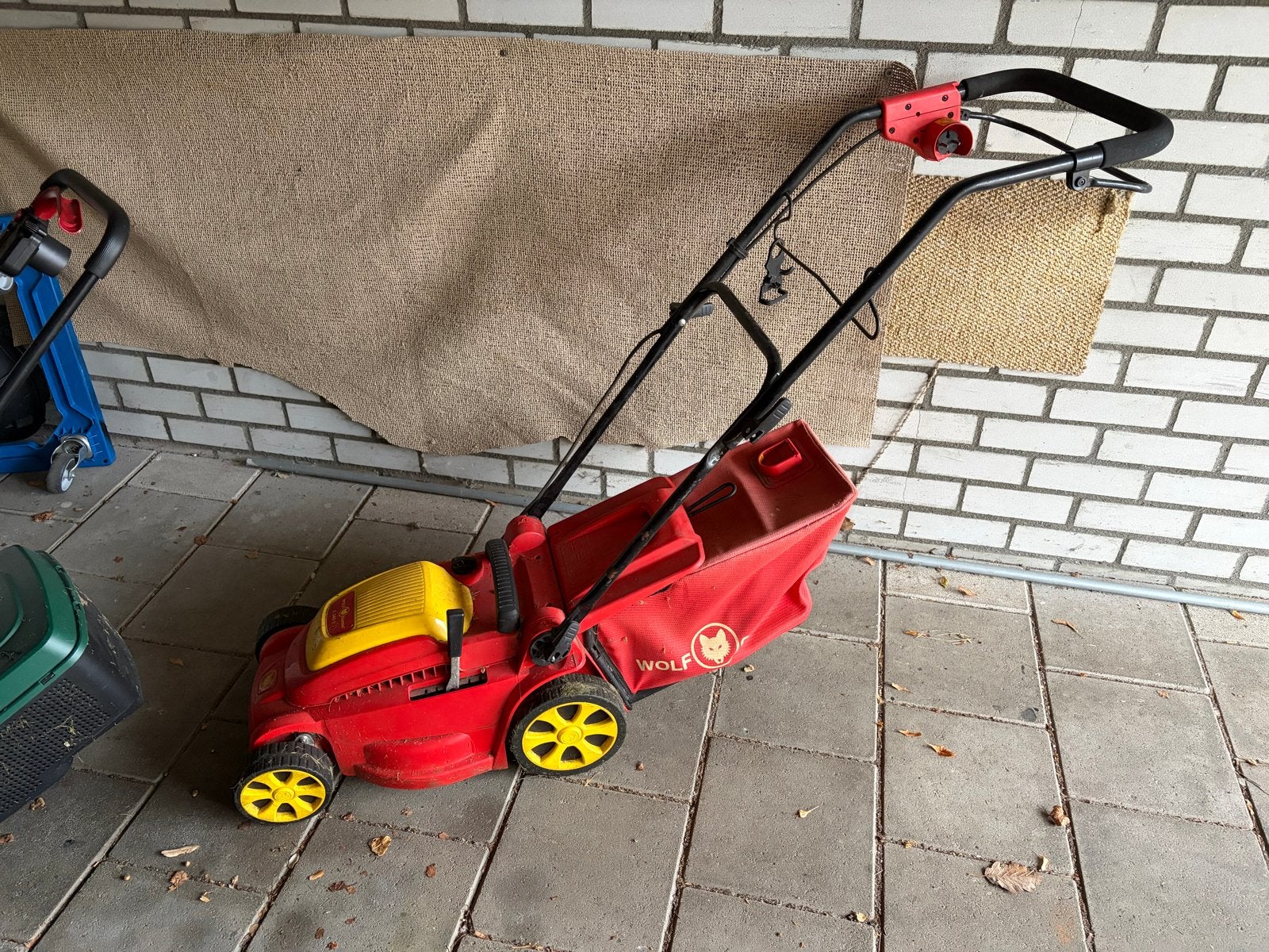 Wolf Garten A 340 E Elektrische Grasmaaier, Tuin en Terras, Cirkelmaaier, Ophalen, Gebruikt