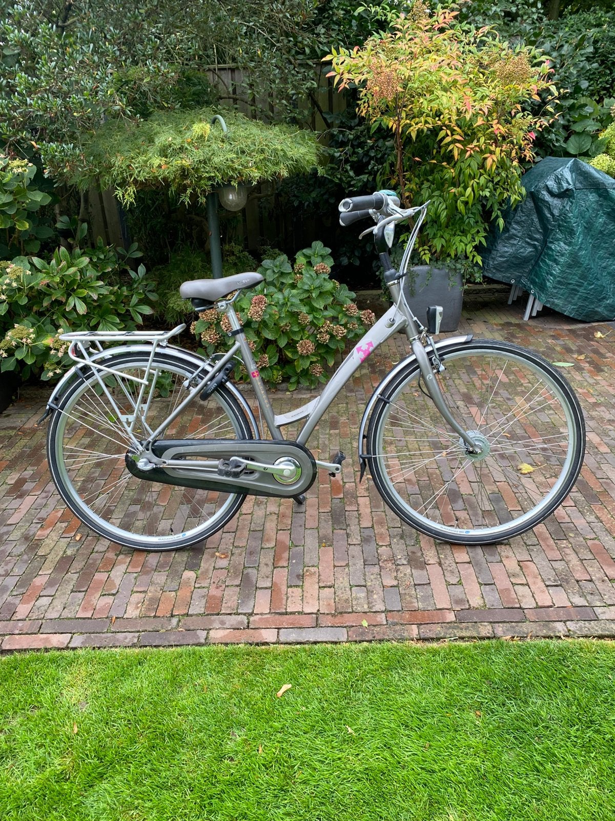 Te koop Batavus damesfiets, Ophalen, Terugtraprem, Gebruikt, 47 tot 50 cm