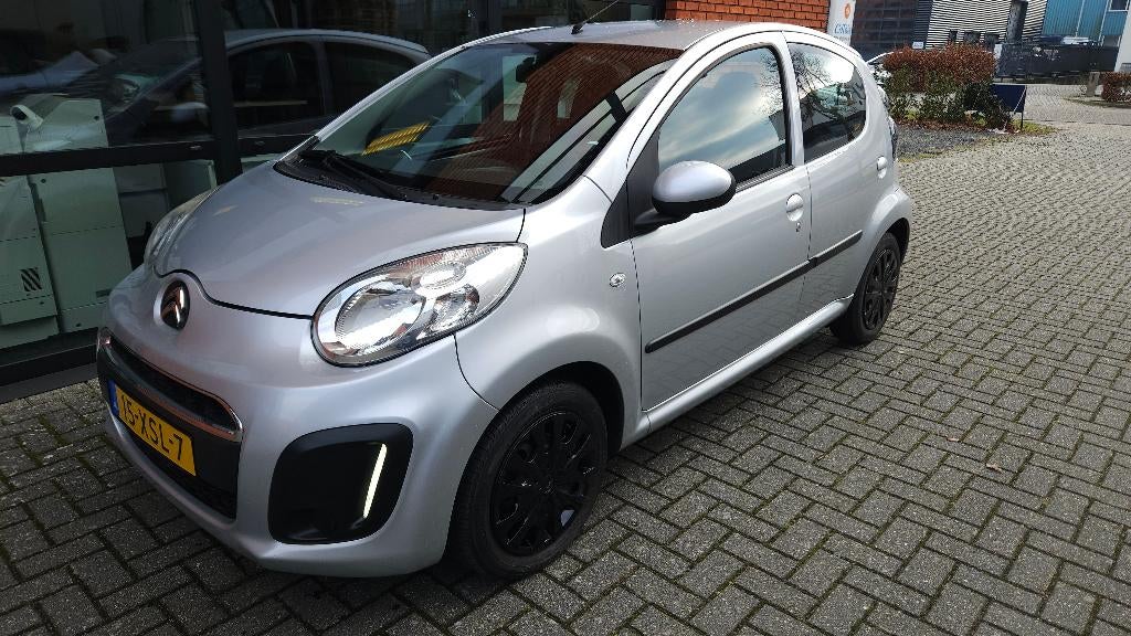 Citroën C1 1.0i 68PK 5D Airco LED APK, Voorwielaandrijving, Euro 5, Stof, Zwart