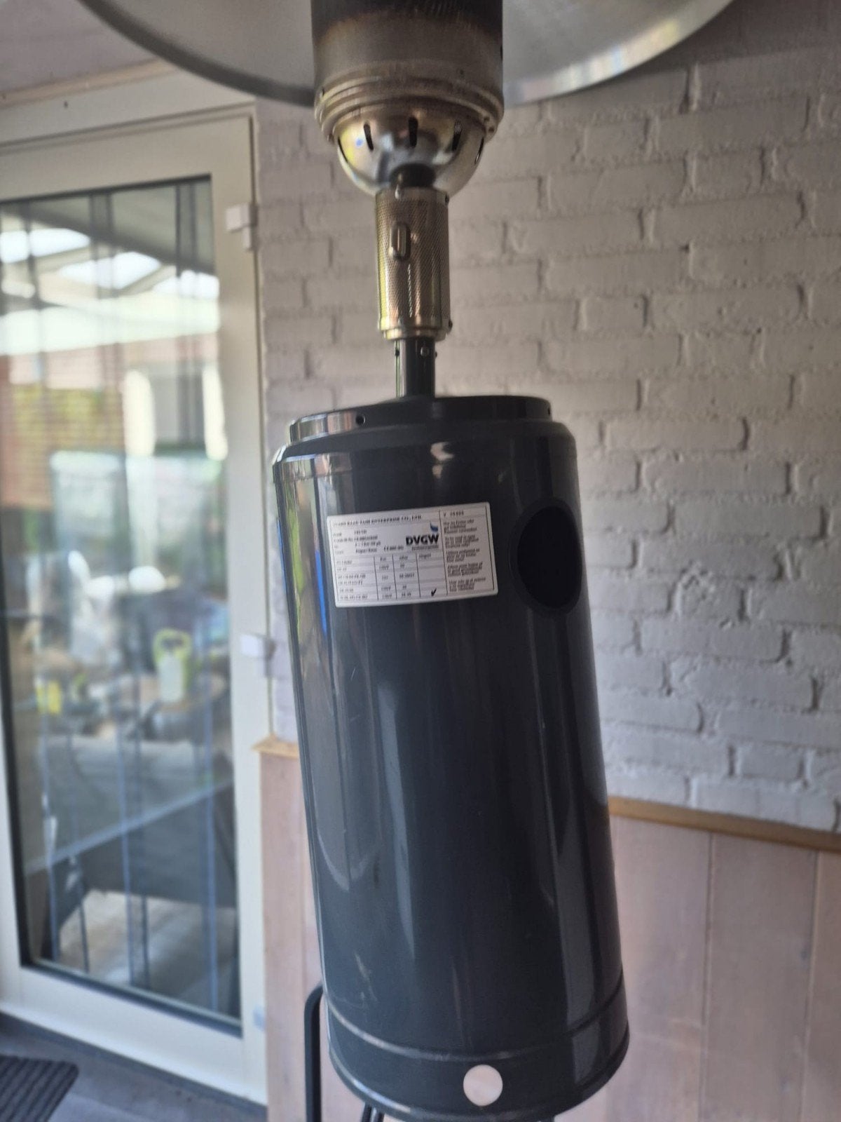 Terrasverwarmer op gas - Gebruikt, Ophalen, Gebruikt, Gas, Vloer