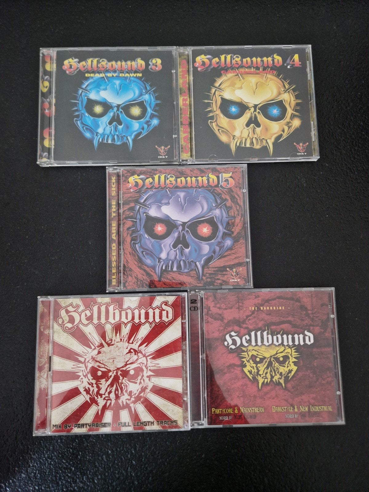 Hellbound hardcore gabber cds. Thunderdome early collect id&, Verzamelen, Ophalen of Verzenden, Zo goed als nieuw