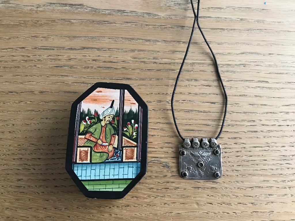 amulet of gebedshanger, Ophalen of Verzenden, Overige materialen
