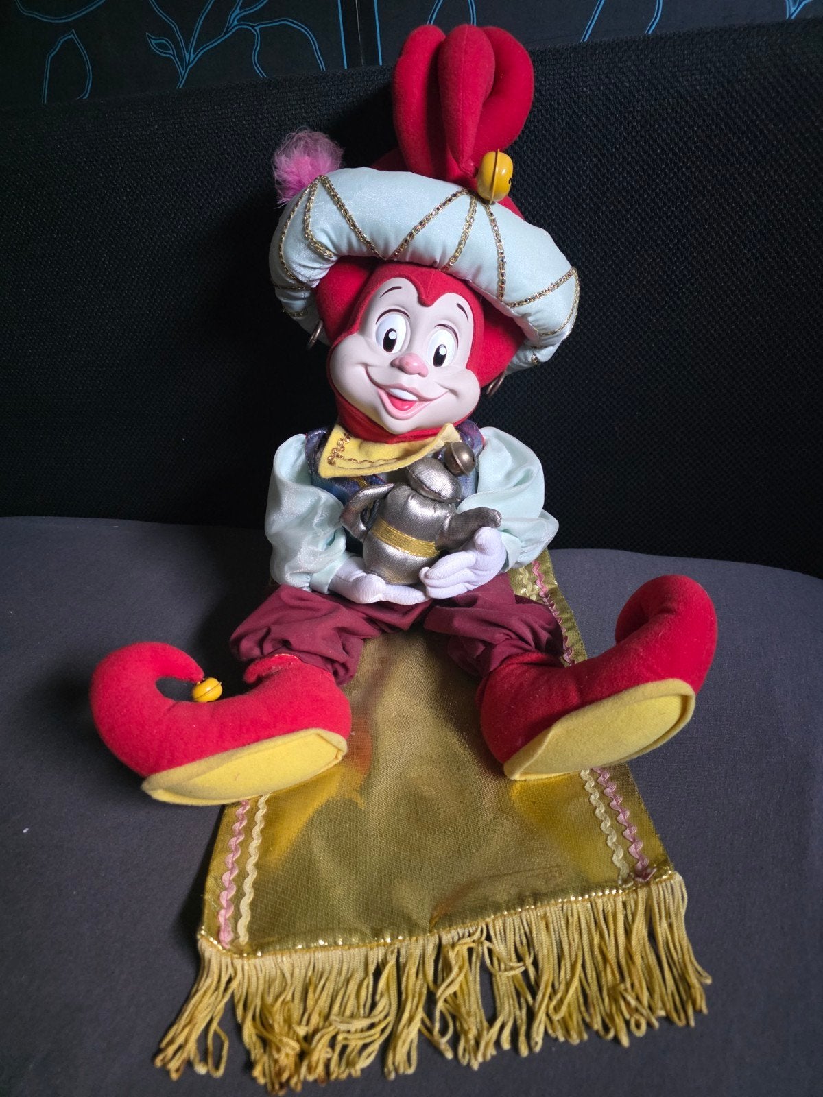 Vintage Pardoes tovenaar-pop 60cm Fata Morgana Efteling, Verzamelen, Ophalen of Verzenden, Zo goed als nieuw, Beeldje of Poppetje