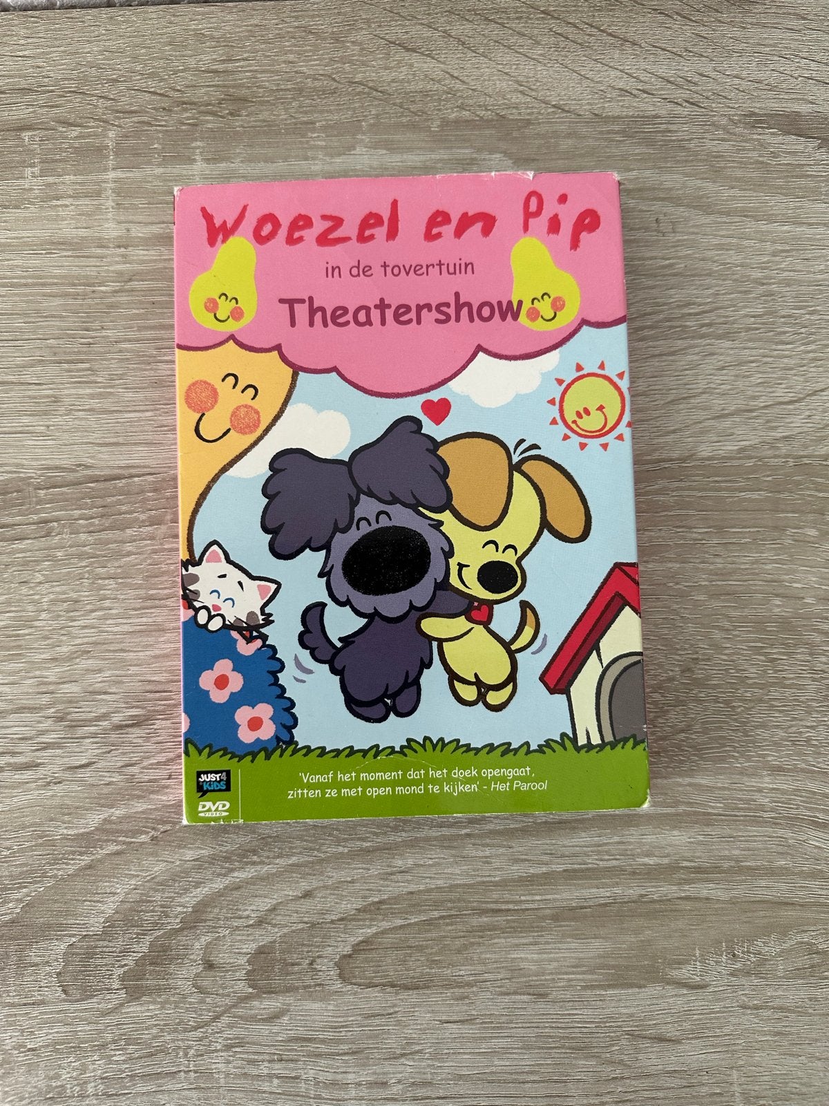 Woezel en Pip in de Tovertuin: Theatershow DVD, Cd's en Dvd's, Dvd's | Kinderen en Jeugd, Alle leeftijden, Poppen, Ophalen of Verzenden