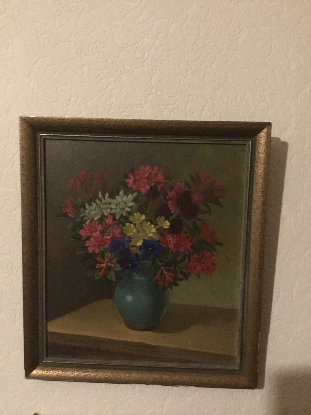 Olieverf schilderijtje.      V Thomele, Ophalen of Verzenden