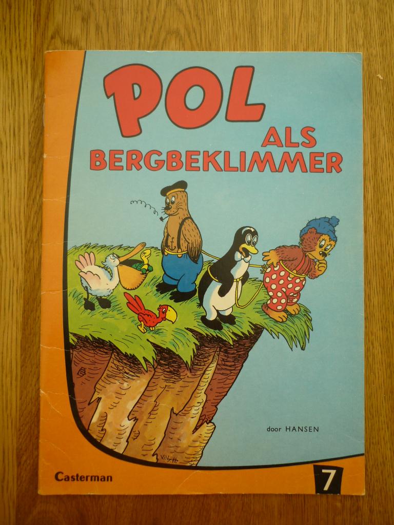Pol als bergbeklimmer - Hansen / nr. 7, Eén stripboek, Ophalen of Verzenden, Zo goed als nieuw, Hansen