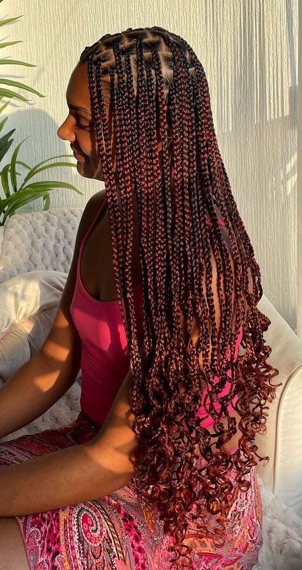 Knotless braids, Ophalen of Verzenden