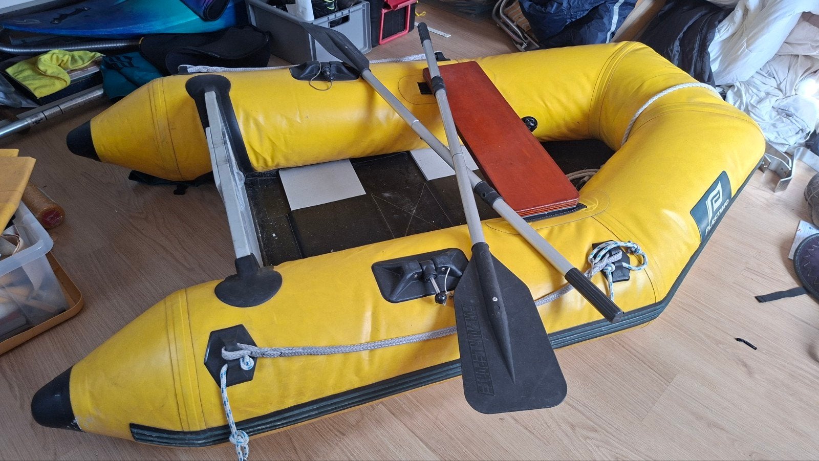 Te koop bijboot incl motor, Watersport en Boten, Ophalen, Overige typen, Twee personen, Gebruikt