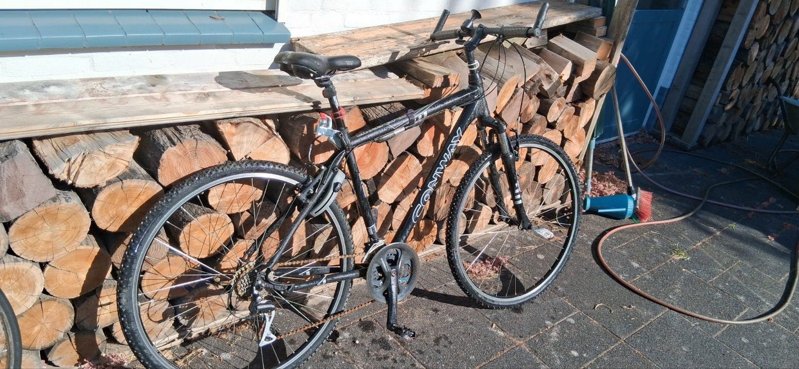 Conway Cross Sport fiets - mountainbike, Fietsen en Brommers, 28 inch, Gebruikt, Vering, Velgrem