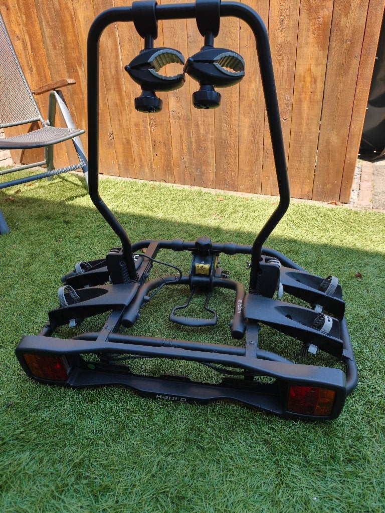 Fietsendrager hapro, Auto diversen, Ophalen, Gebruikt, Brede banden, 2 fietsen