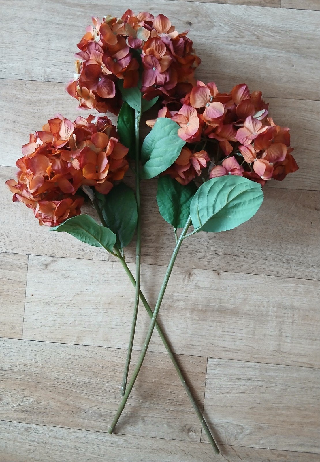 Kunstbloemen  (Hortensia), Ophalen of Verzenden, Zo goed als nieuw
