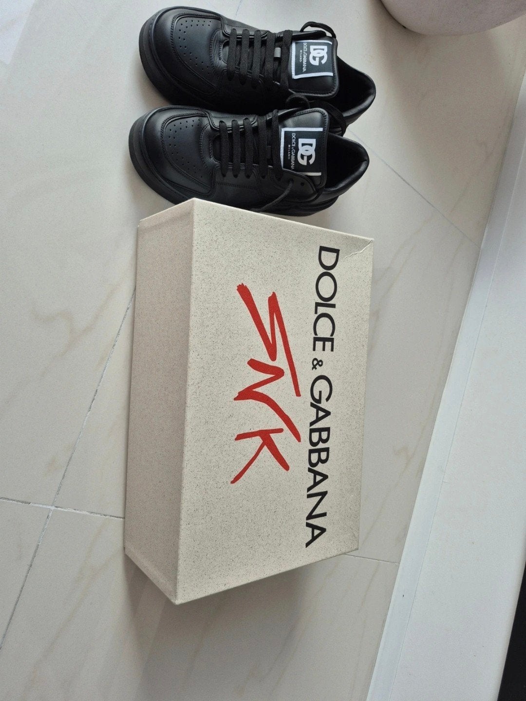 D&G Roma sneakers 42, Kleding | Heren, Dolce & Gabbana, Zwart, Ophalen of Verzenden, Sneakers of Gympen