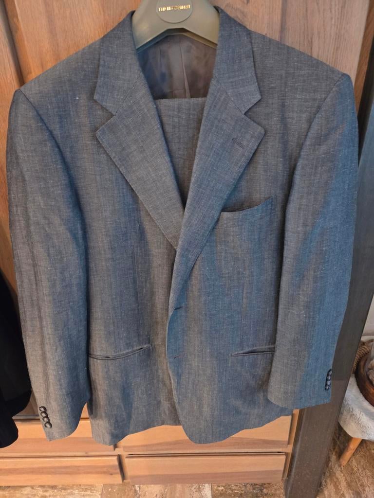 Corneliani Herenpak - Grijs, Maat M, Kleding | Heren, Maat 52/54 (L), Corneliani, Ophalen of Verzenden, Zo goed als nieuw