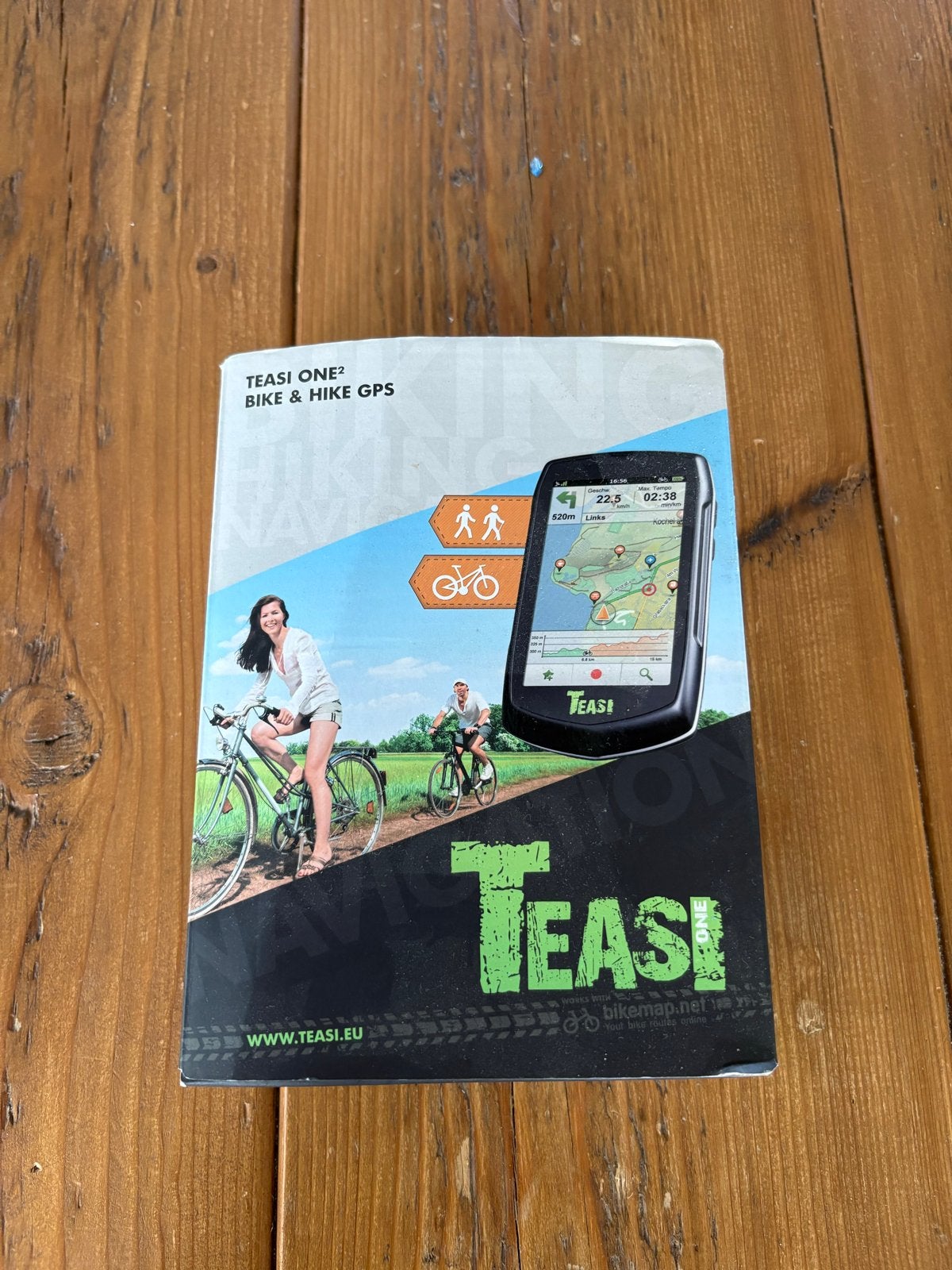 Teasi One² Bike & Hike GPS Navigatie, Ophalen of Verzenden, GPS, Zo goed als nieuw