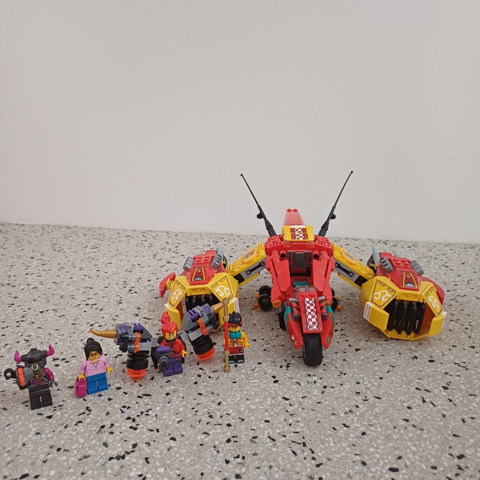 Lego Monkie Kid Cloud Jet 80008, Overige thema's, Lego, Ophalen of Verzenden, Complete set