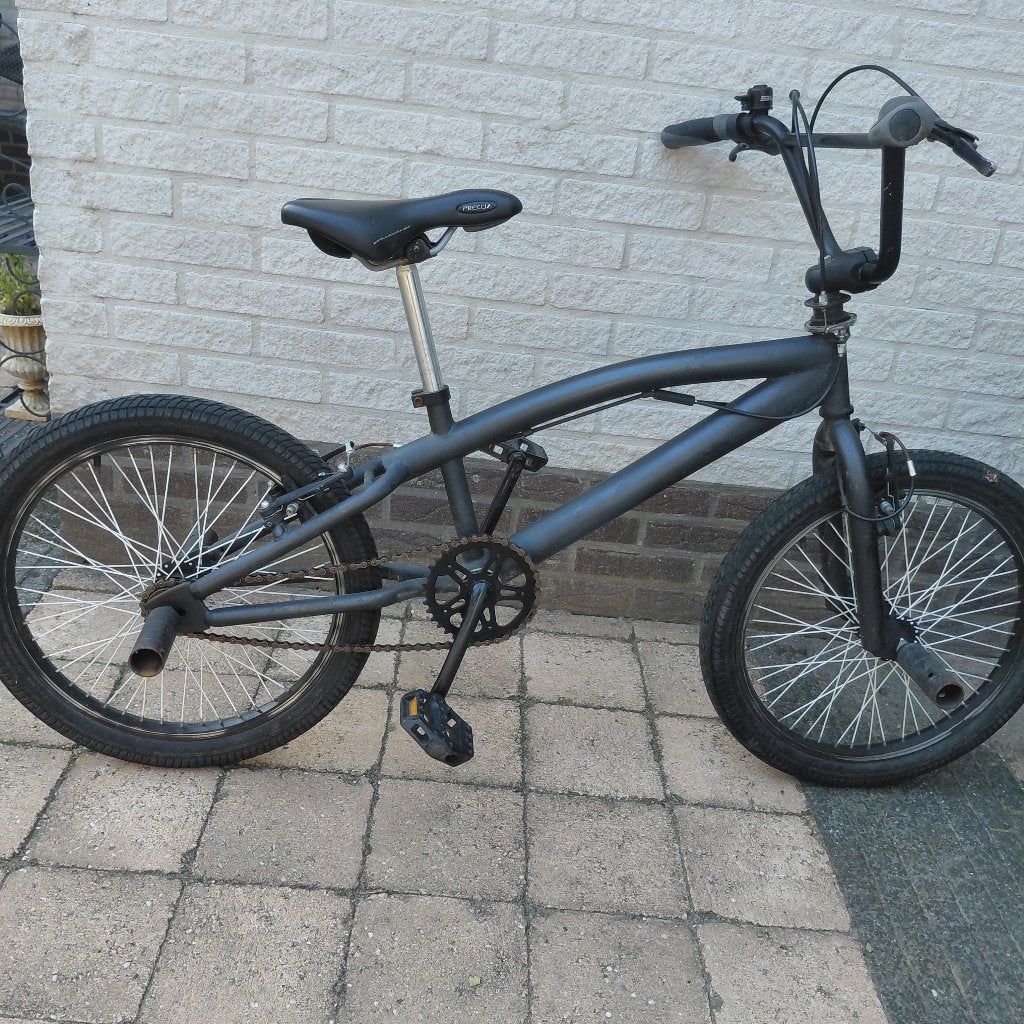 Bmx fiets, Ophalen, Staal, Velgrem, Voetsteunen