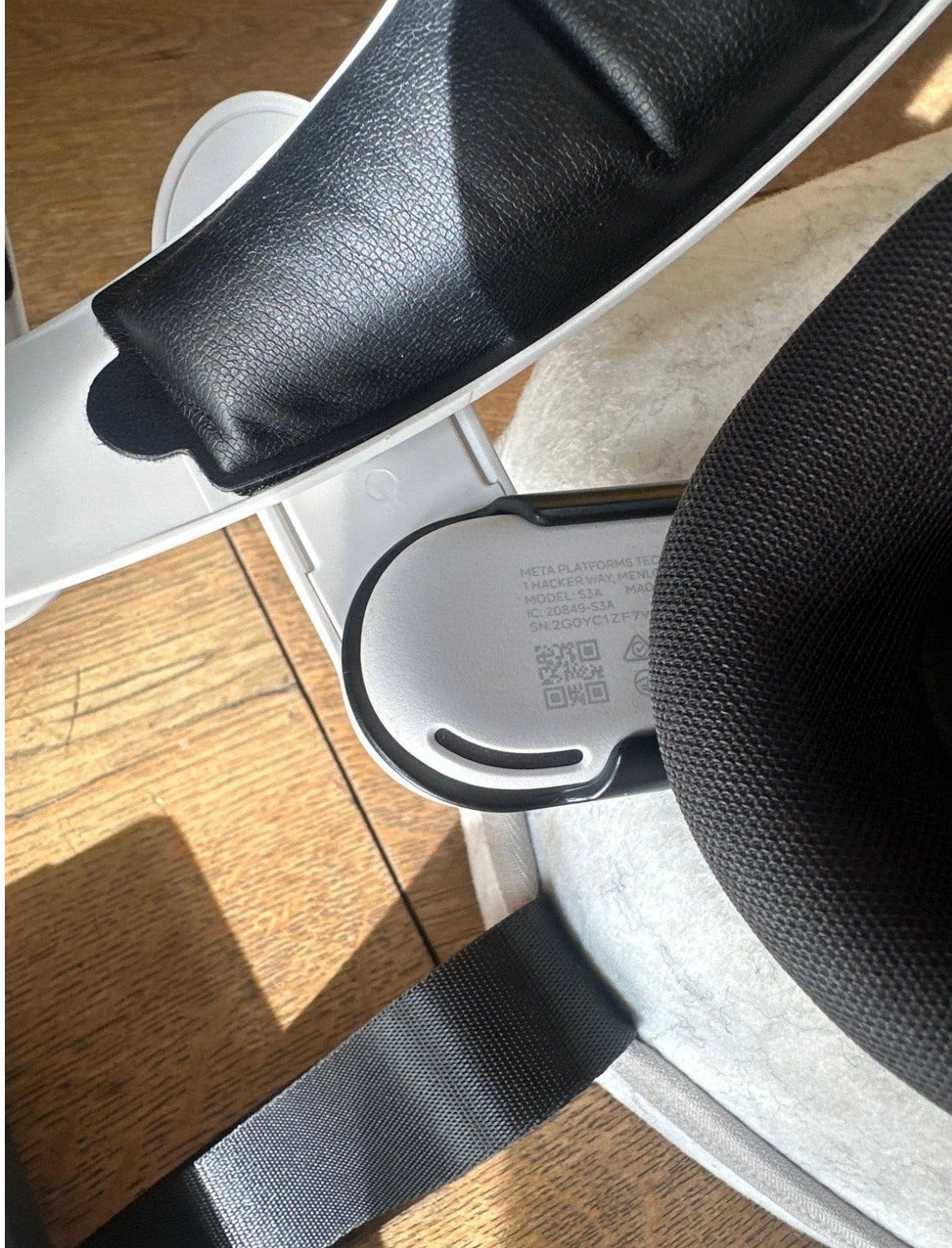Meta Quest 3 VR-headset met originele strap en doos, Spelcomputers en Games, Ophalen of Verzenden, Zo goed als nieuw, VR-bril