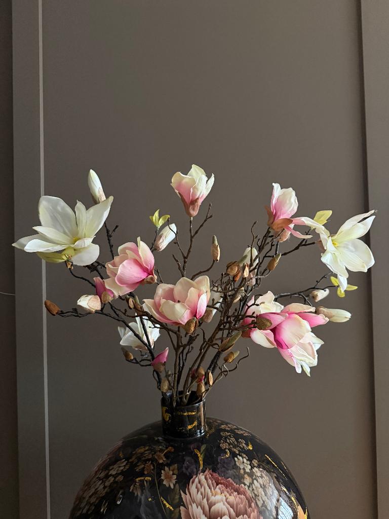 Kunstbloemen, Huis en Inrichting, 90 cm, Ophalen of Verzenden, Zo goed als nieuw, Meerkleurig