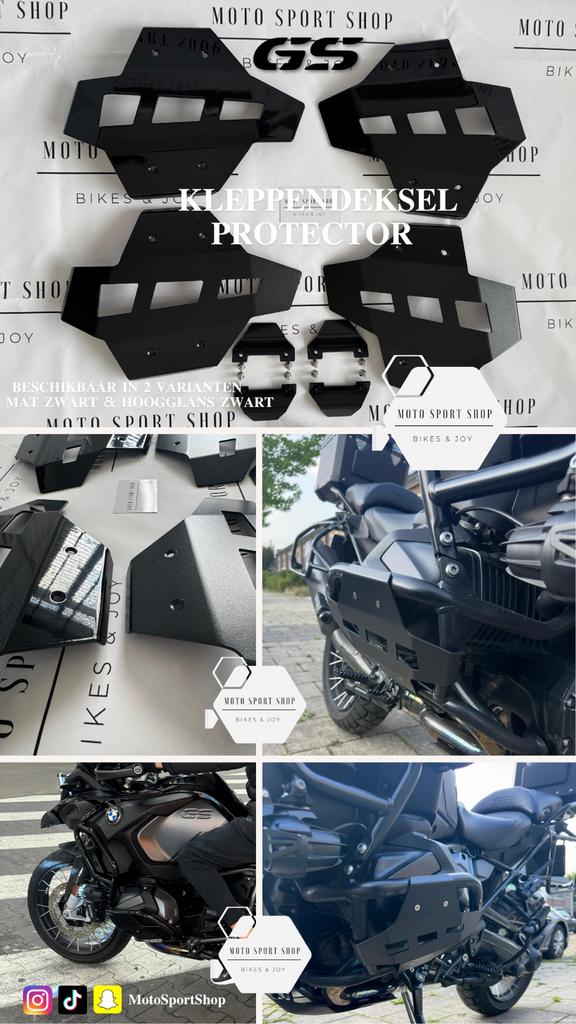 BMW GS 1250 Kleppendeksel Plaatbescherming Set, Ophalen, Nieuw, Links, BMW