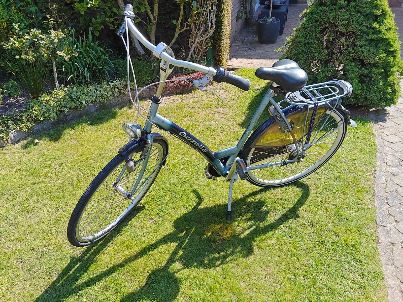Gazelle damesfiets, Fietsen en Brommers, Velgrem, Ophalen of Verzenden, Gazelle, 53 tot 56 cm