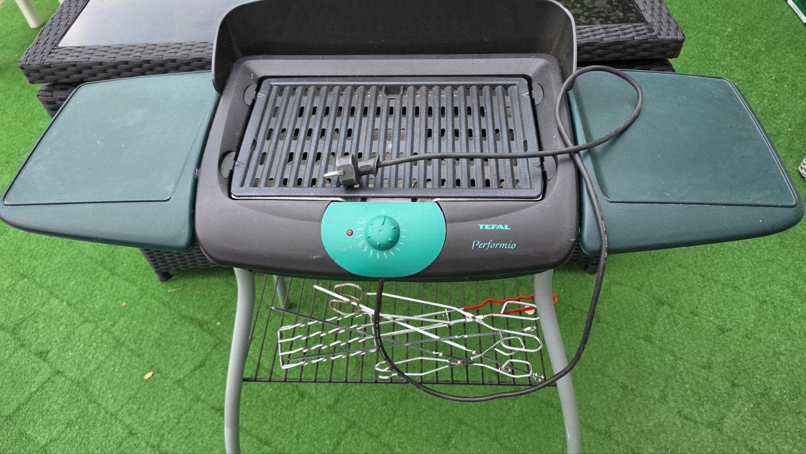 Netjes onderhouden Tefal Performio Elektrische Barbecue, Ophalen, Gebruikt
