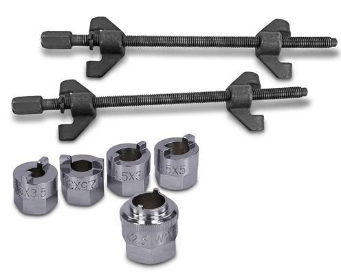 Veerklem 370mm veerspanner schokdempers adapters doppen veer, -, -, Nieuw, Ophalen of Verzenden