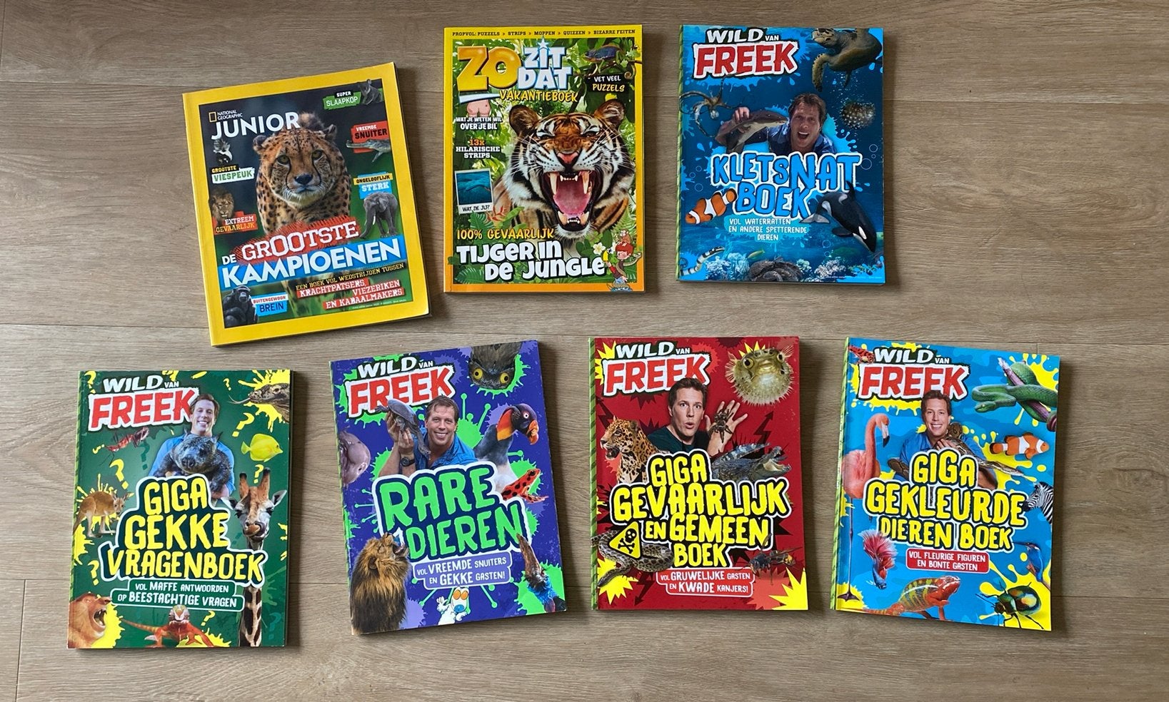 Freek Vonk vakantieboeken, Boeken, Tijdschriften en Kranten, Ophalen of Verzenden, Zo goed als nieuw, Wetenschap en Natuur
