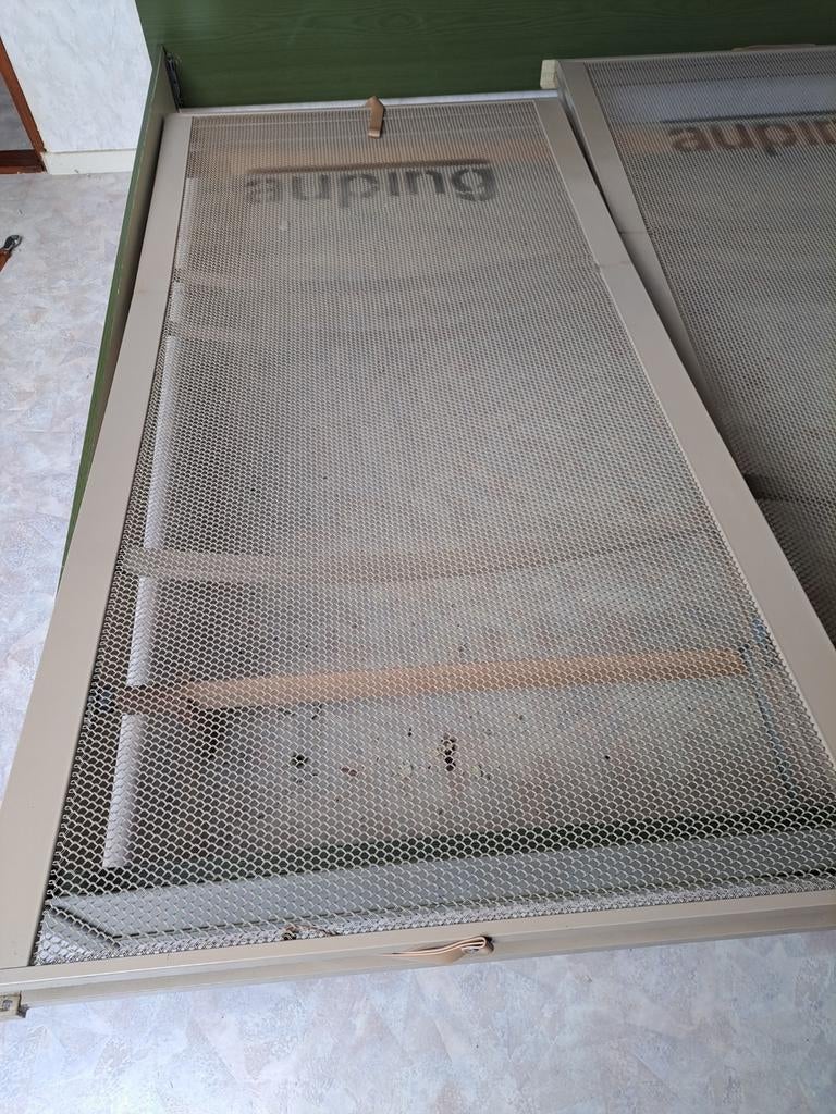 Auping spiraalbodems 97.5x196 cm, Ophalen, Gebruikt, Eenpersoons, 190 cm of minder