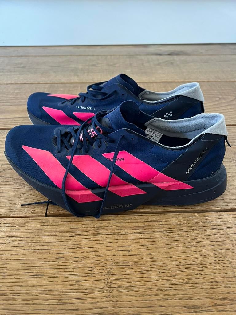 Adidas Adizero Pro 4 (size: 44 2/3), Adidas, Hardloopschoenen, Ophalen of Verzenden, Zo goed als nieuw
